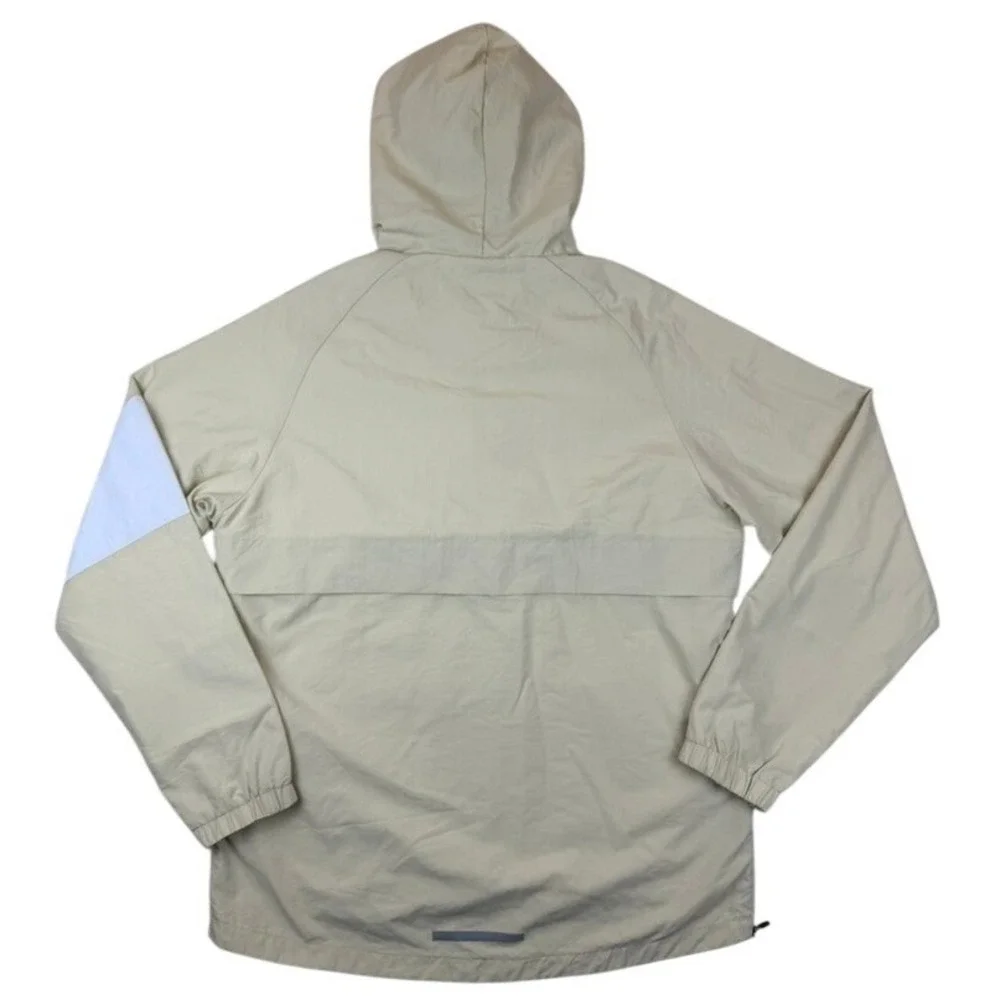 RARR Sportswear Gobbler‎ Gauntlet 2023 Anorak Windbreaker Tan Hooded Jacket NWT